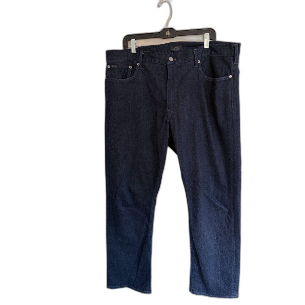Polo Ralph Lauren Men's Dark Wash Straight Leg Jeans‎ 38x30 (Fits 38x28)